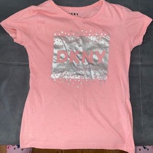 Girls DKNY T-shirt Size 7